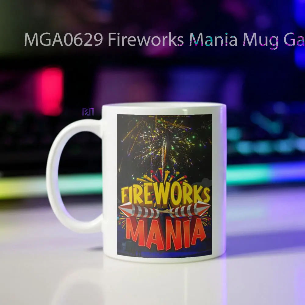 Fireworks Mania Game Mug - Sudut 2