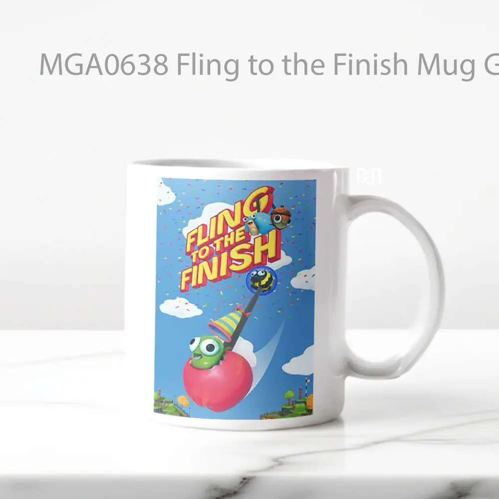 Fling to the Finish Game Mug