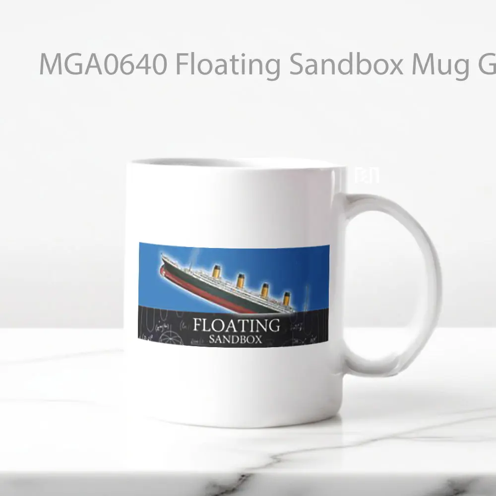 Floating Sandbox Game Mug