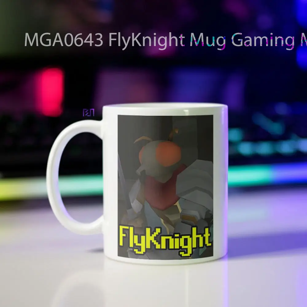 FlyKnight Game Mug - Sudut 2