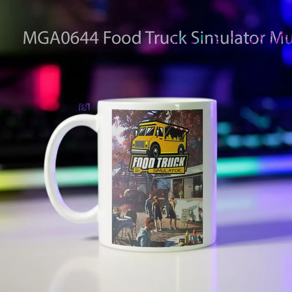 Food Truck Simulator Game Mug - Sudut 2