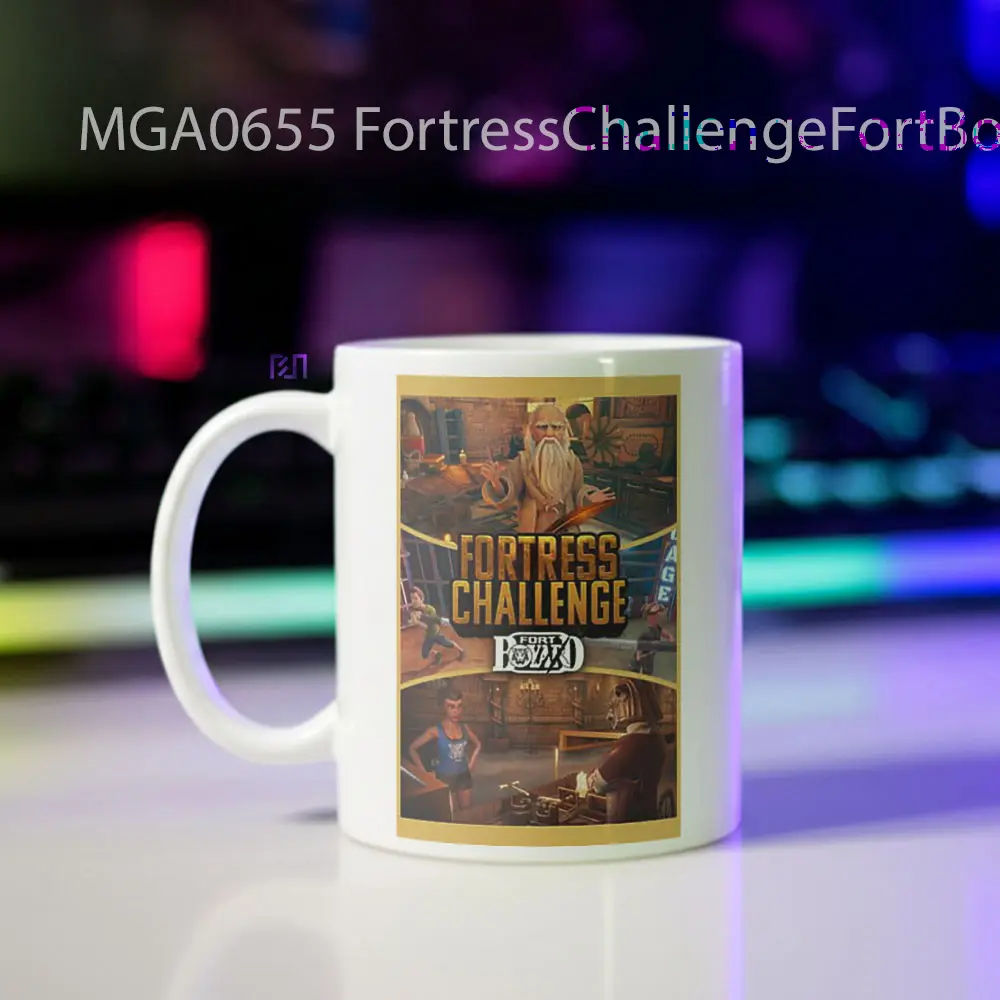 FortressChallengeFortBoyard Game Mug - Sudut 2