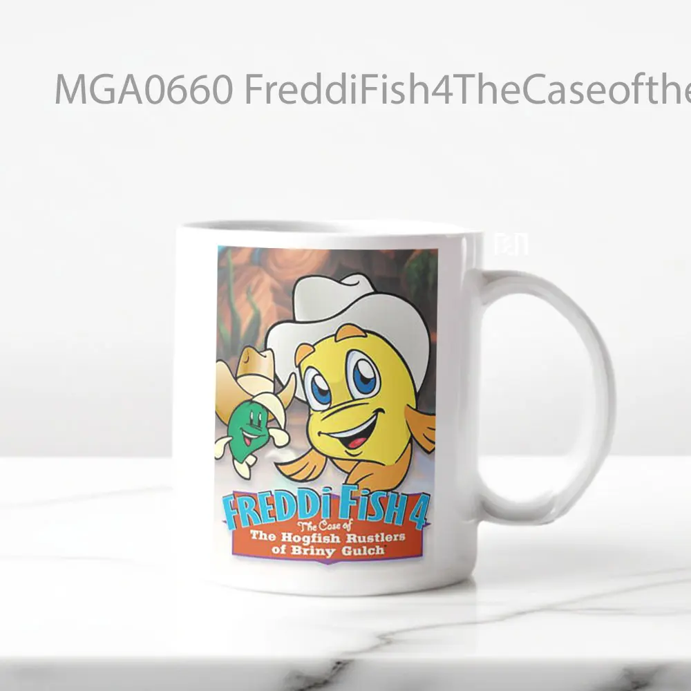 FreddiFish4TheCaseoftheHogfishRustlersofBrinyGulch Game Mug
