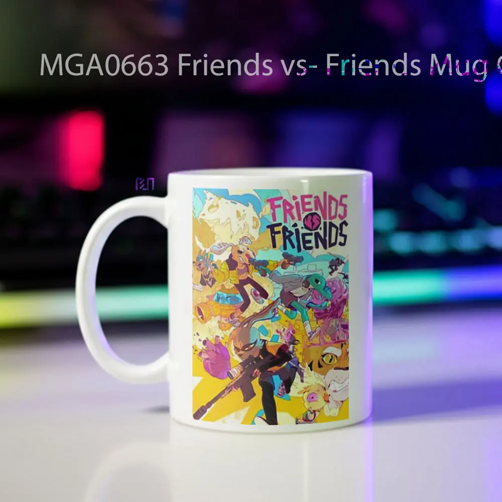Friends vs- Friends Game Mug - Sudut 2