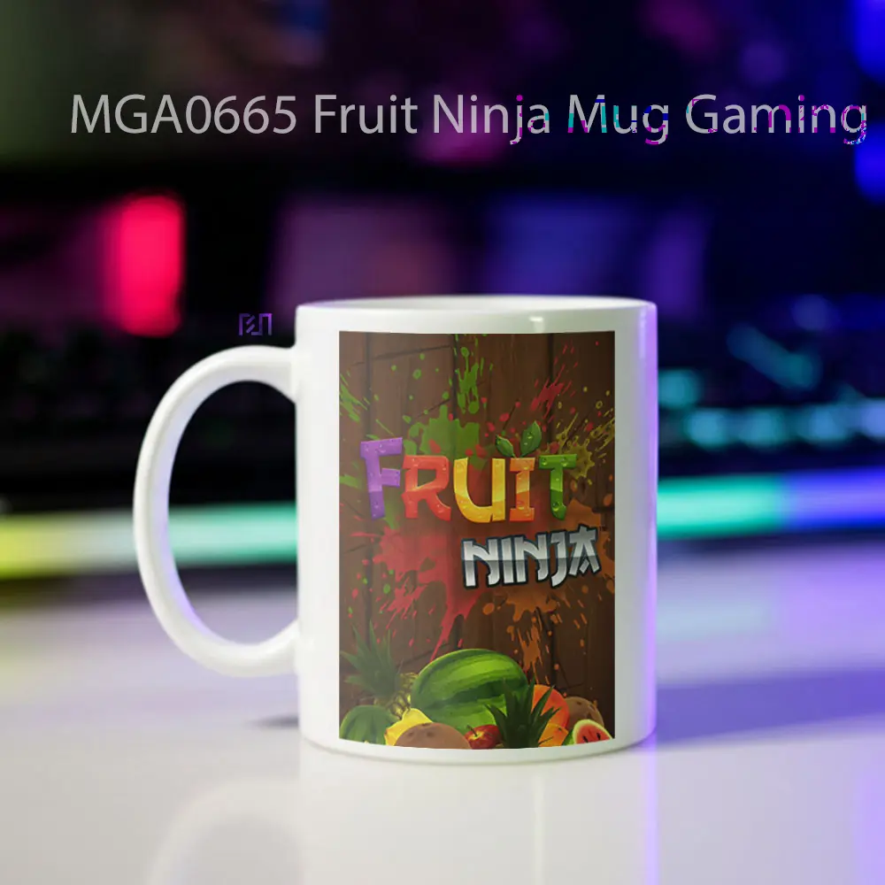 Fruit Ninja Game Mug - Sudut 2