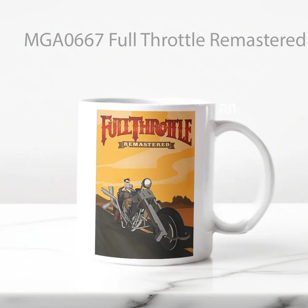 Full Throttle Remastered Game Mug