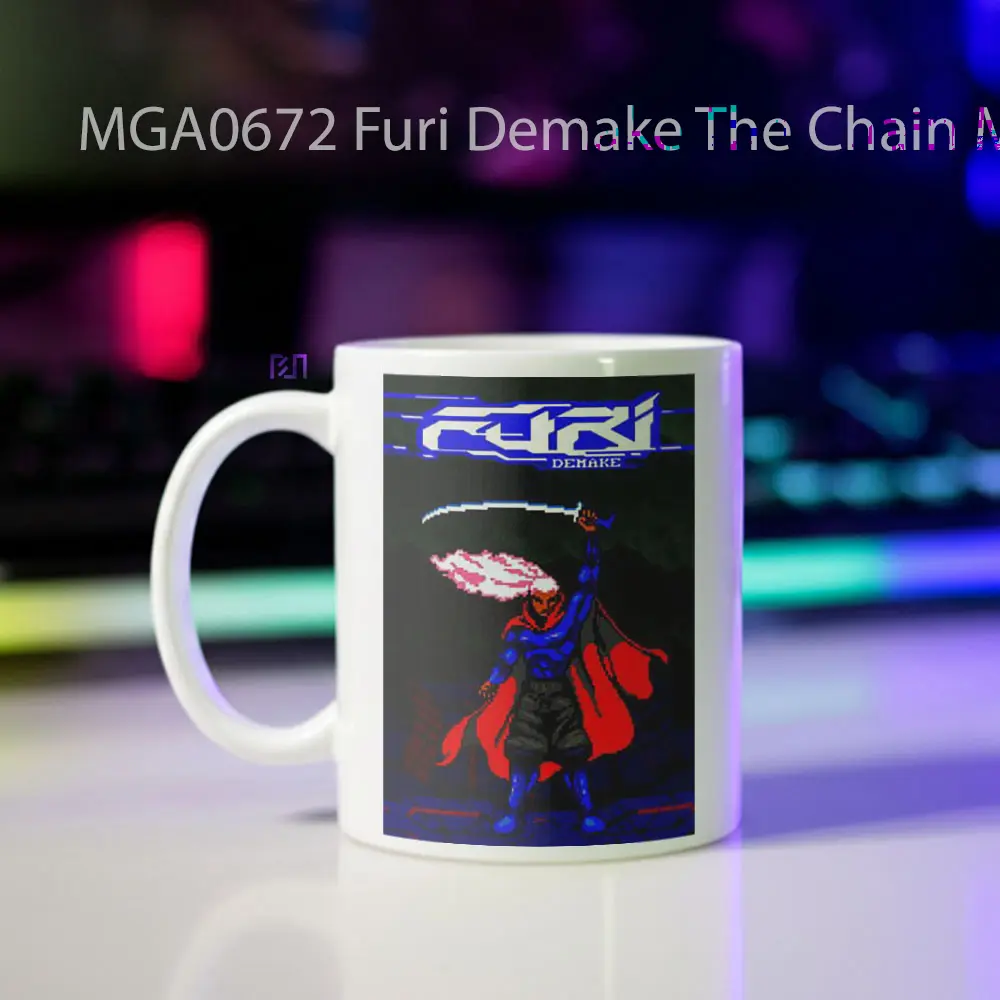 Furi Demake The Chain Game Mug - Sudut 2