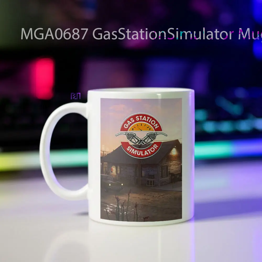 GasStationSimulator Game Mug - Sudut 2