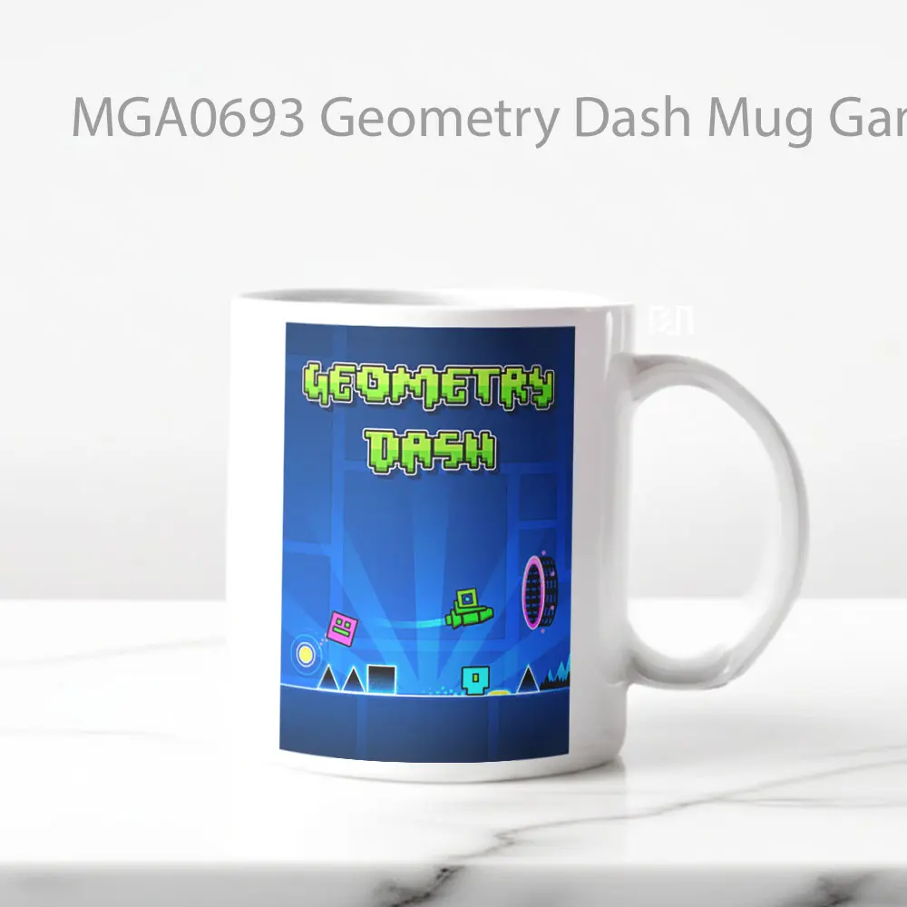 Geometry Dash Game Mug
