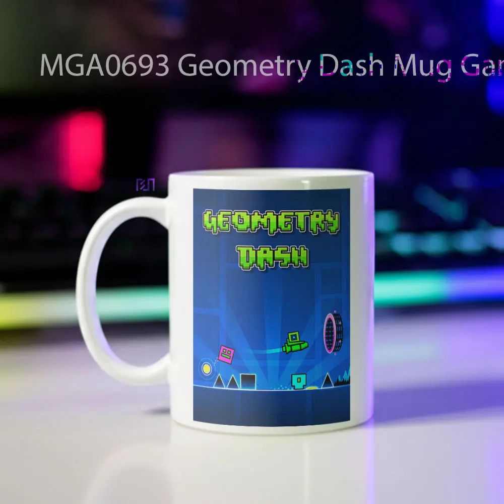 Geometry Dash Game Mug - Sudut 2