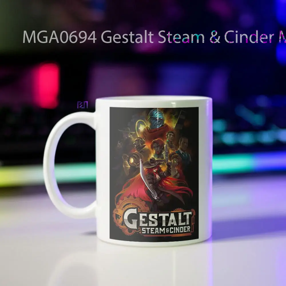 Gestalt Steam & Cinder Game Mug - Sudut 2