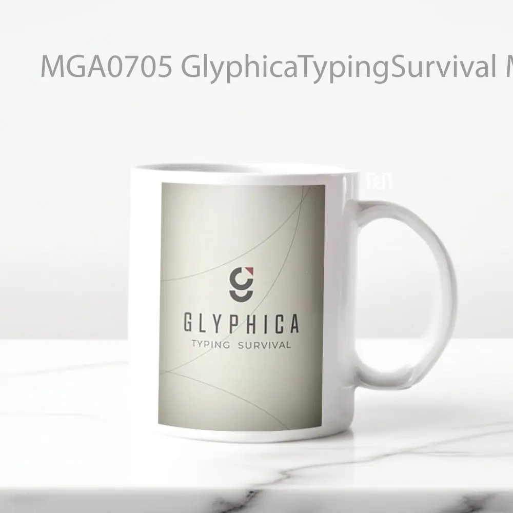 GlyphicaTypingSurvival Game Mug
