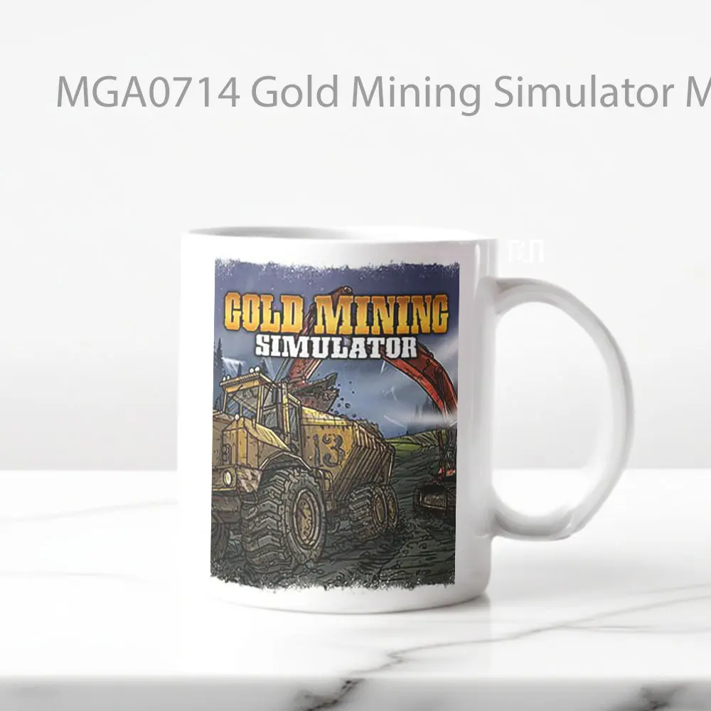Gold Mining Simulator Game Mug