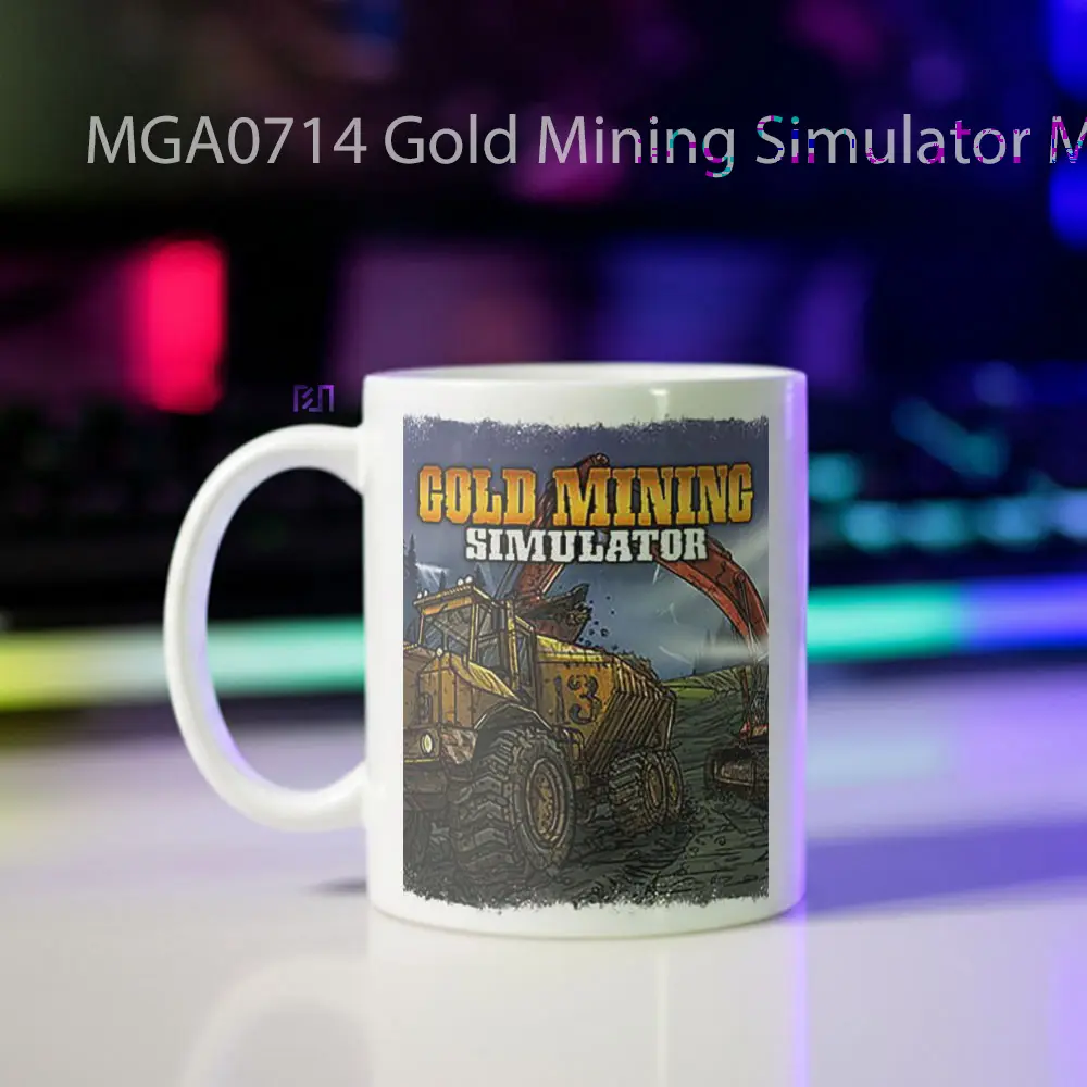 Gold Mining Simulator Game Mug - Sudut 2