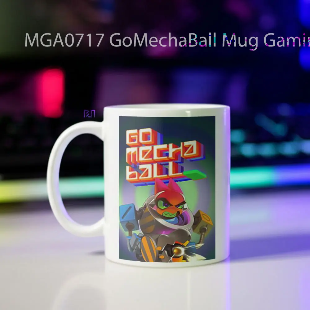 GoMechaBall Game Mug - Sudut 2