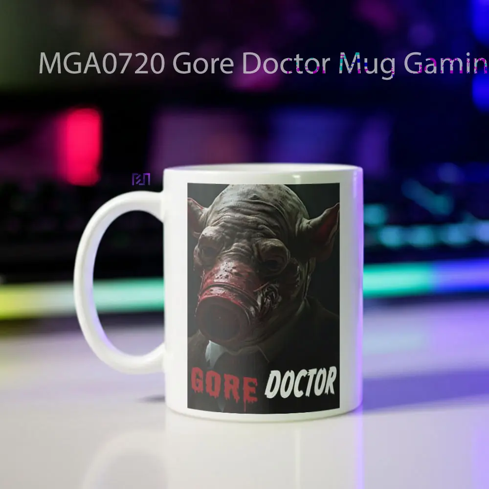 Gore Doctor Game Mug - Sudut 2