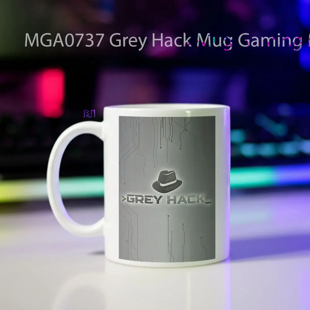 Grey Hack Game Mug - Sudut 2
