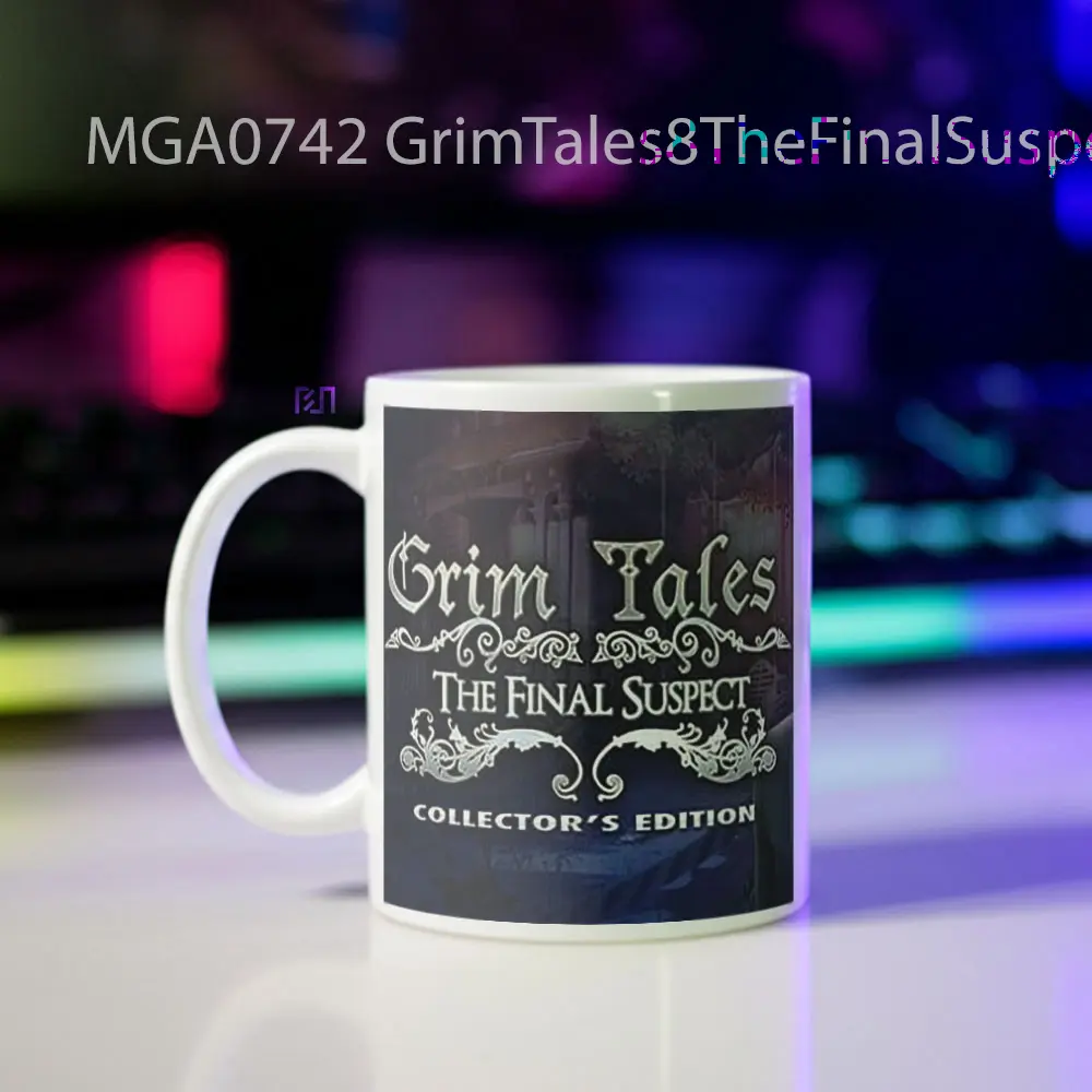 GrimTales8TheFinalSuspect Game Mug - Sudut 2