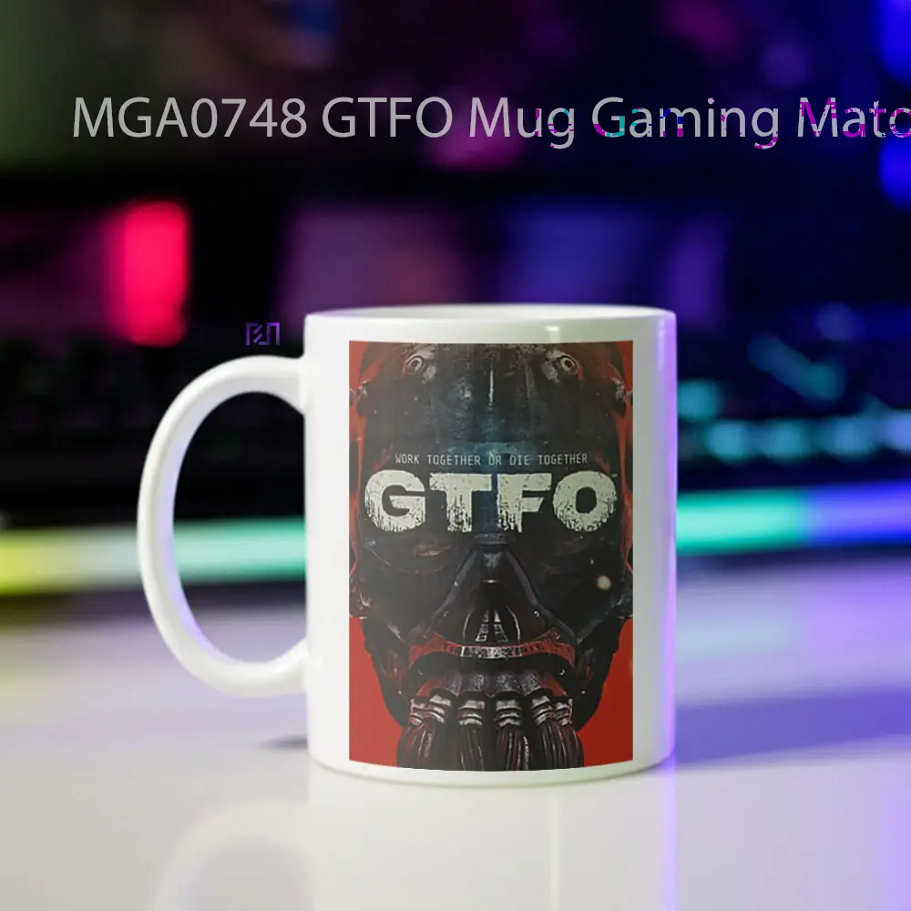 GTFO Game Mug - Sudut 2