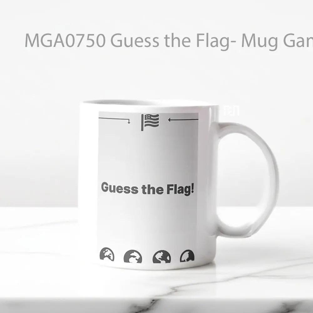 Guess the Flag- Game Mug