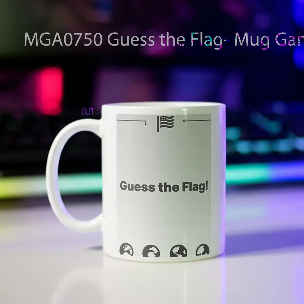 Guess the Flag- Game Mug - Sudut 2