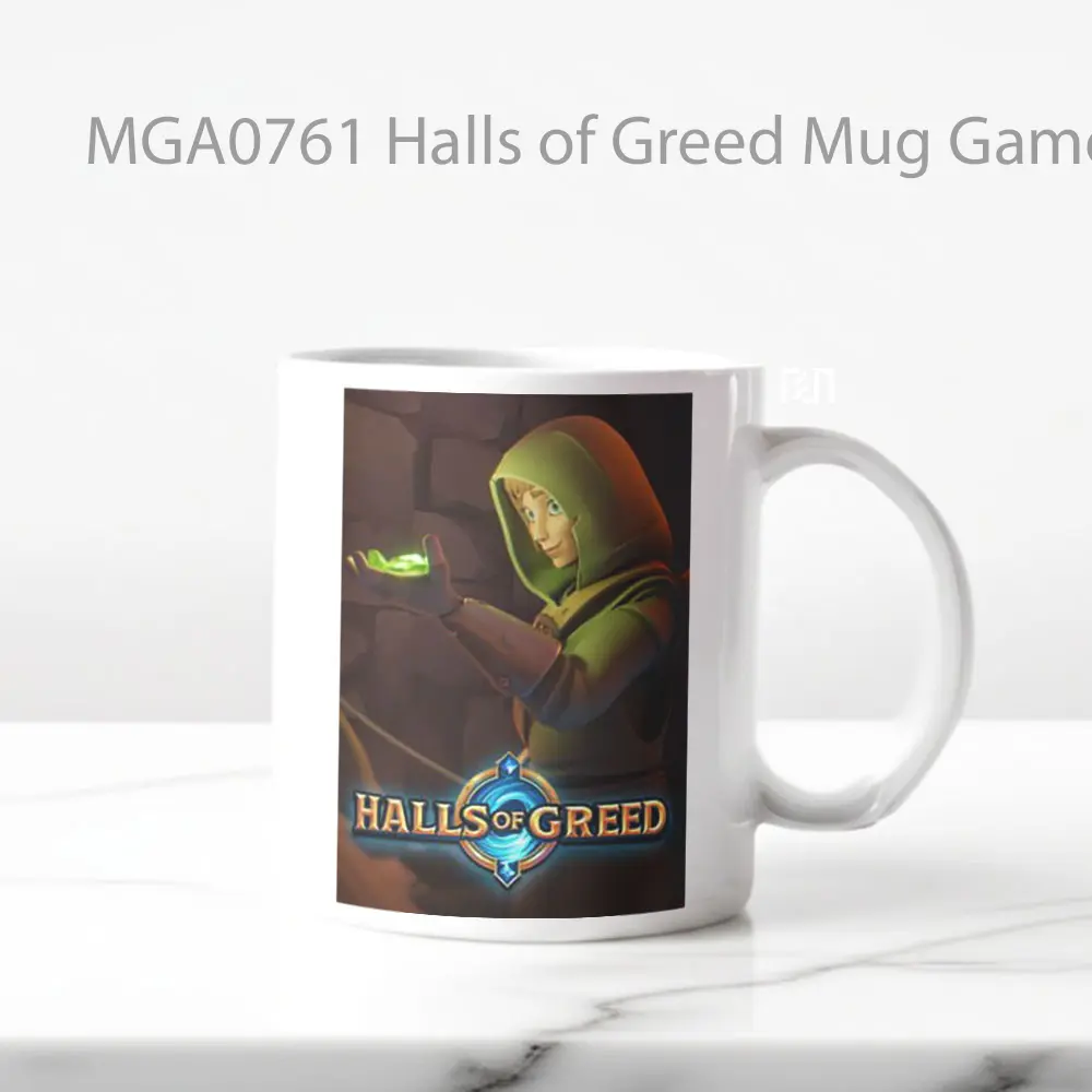 Halls of Greed Game Mug