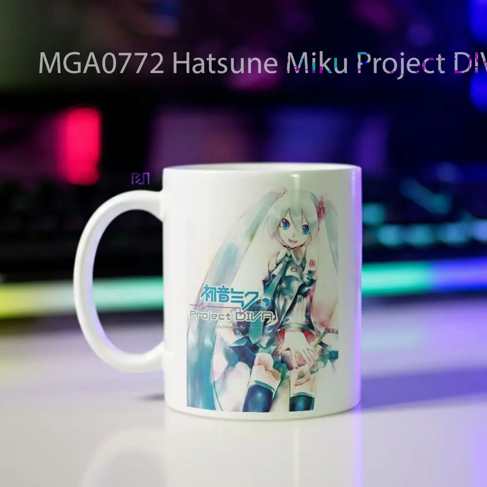 Hatsune Miku Project DIVA Game Mug - Sudut 2