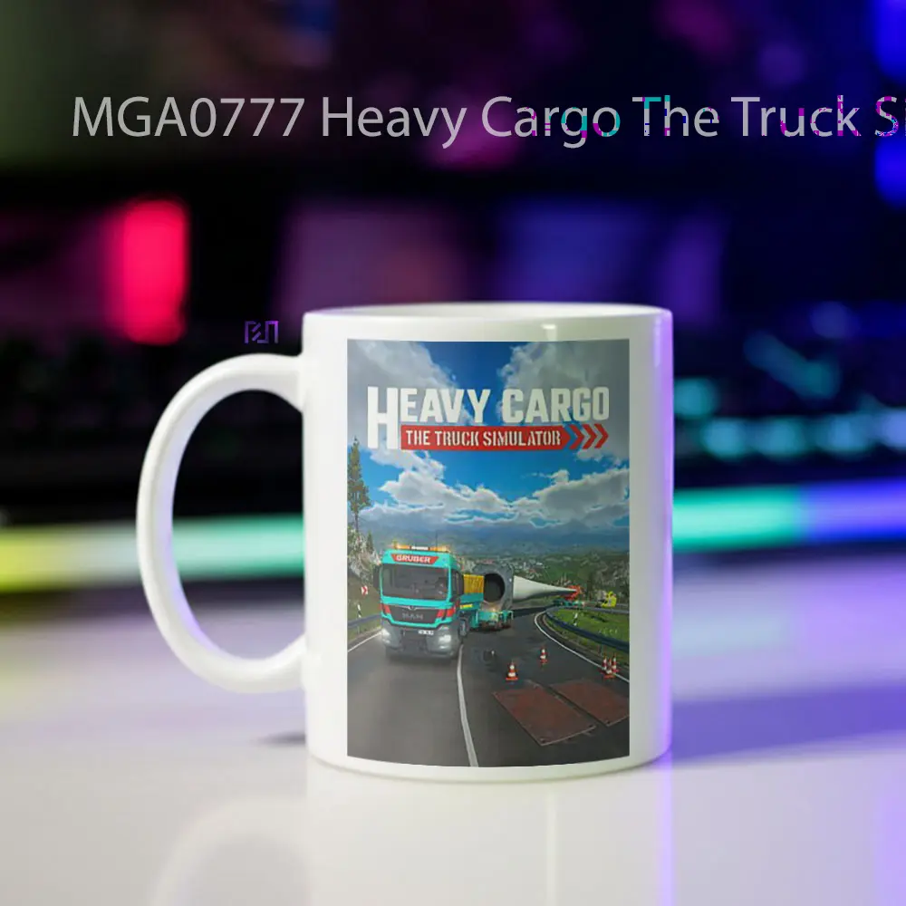 Heavy Cargo The Truck Simulator Game Mug - Sudut 2