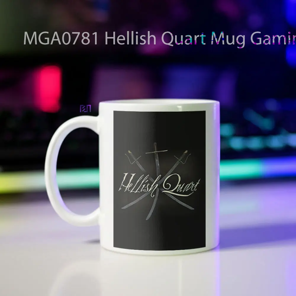 Hellish Quart Game Mug - Sudut 2