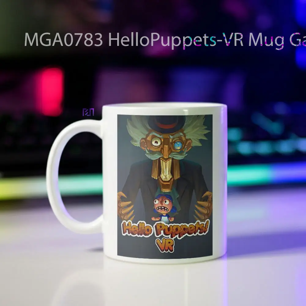 HelloPuppets-VR Game Mug - Sudut 2