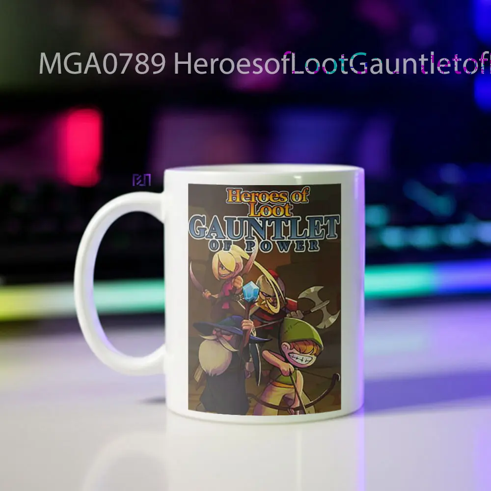 HeroesofLootGauntletofPower Game Mug - Sudut 2