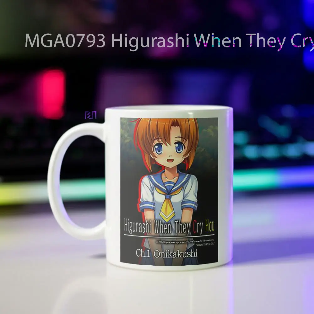 Higurashi When They Cry Hou - Ch-1 Onikakushi Game Mug - Sudut 2