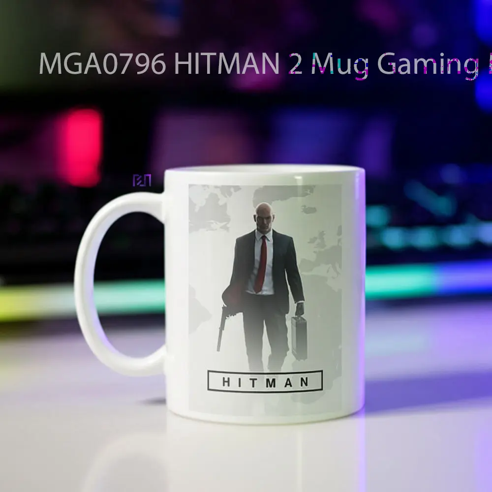 HITMAN 2 Game Mug - Sudut 2