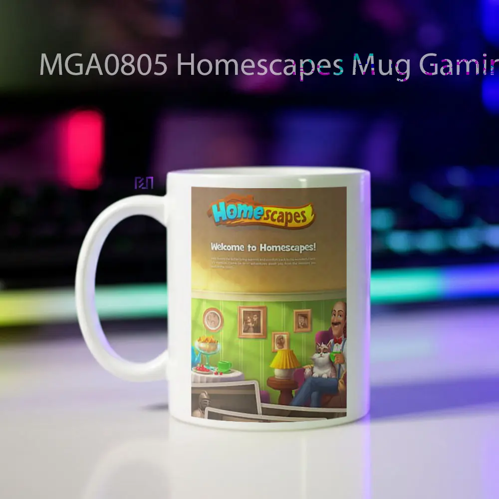 Homescapes Game Mug - Sudut 2