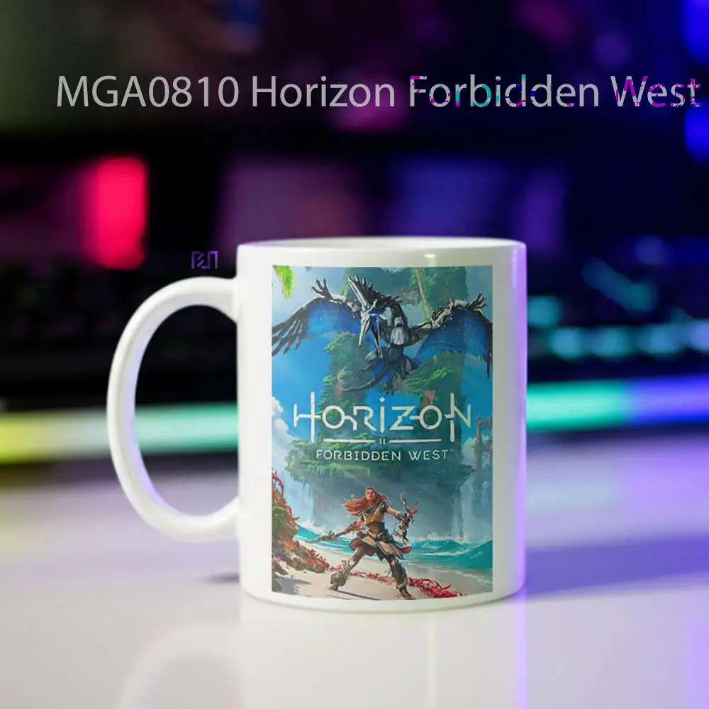 Horizon Forbidden West Game Mug - Sudut 2