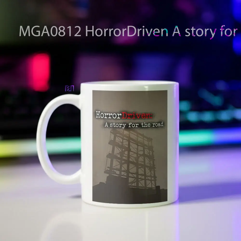 Horror Driven A Story for the Road Game Mug - Sudut 2
