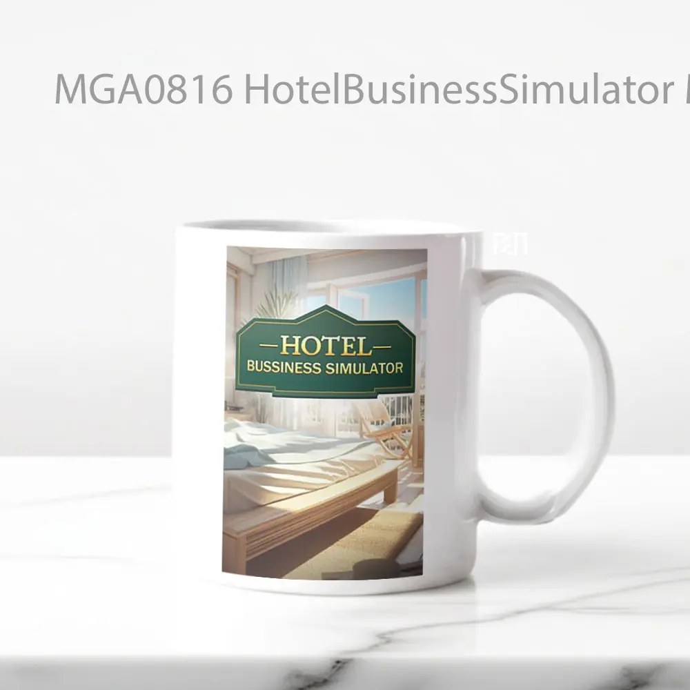 Hotel Business Simulator Game Mug