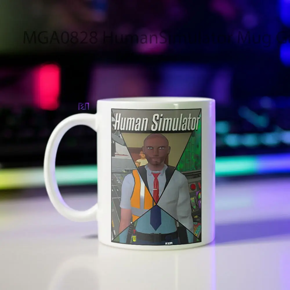 Human Simulator Game Mug - Sudut 2