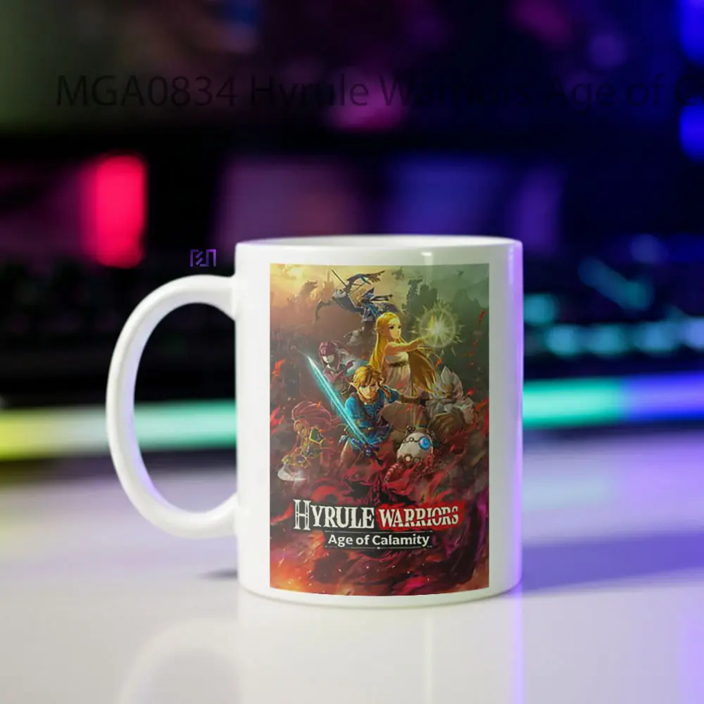 Hyrule Warriors Age of Calamity Game Mug - Sudut 2