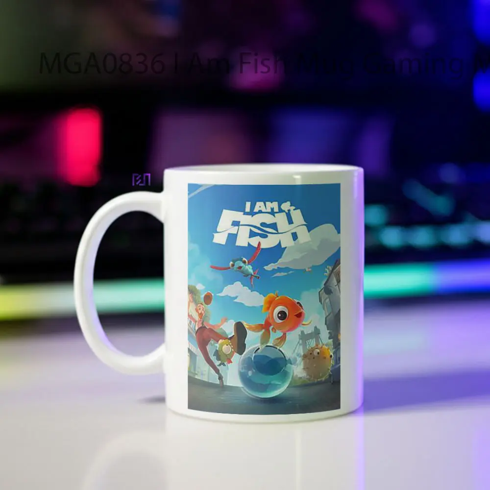 I Am Fish Game Mug - Sudut 2