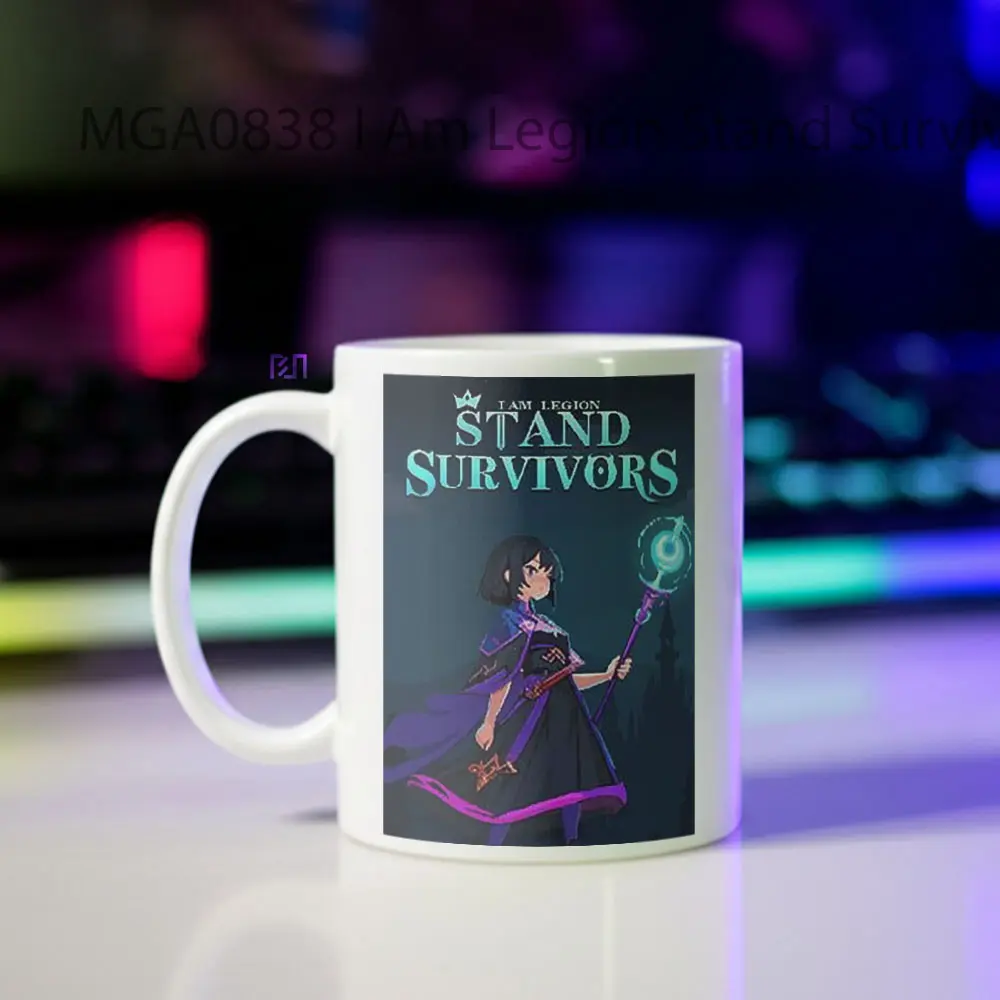 I Am Legion Stand Survivors Game Mug - Sudut 2