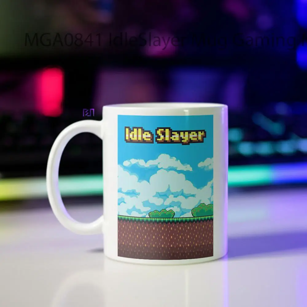 Idle Slayer Game Mug - Sudut 2