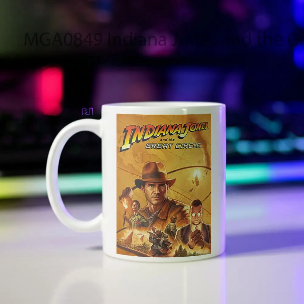 Indiana Jones and the Great Circle Game Mug - Sudut 2