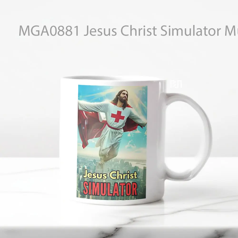 Jesus Christ Simulator Game Mug