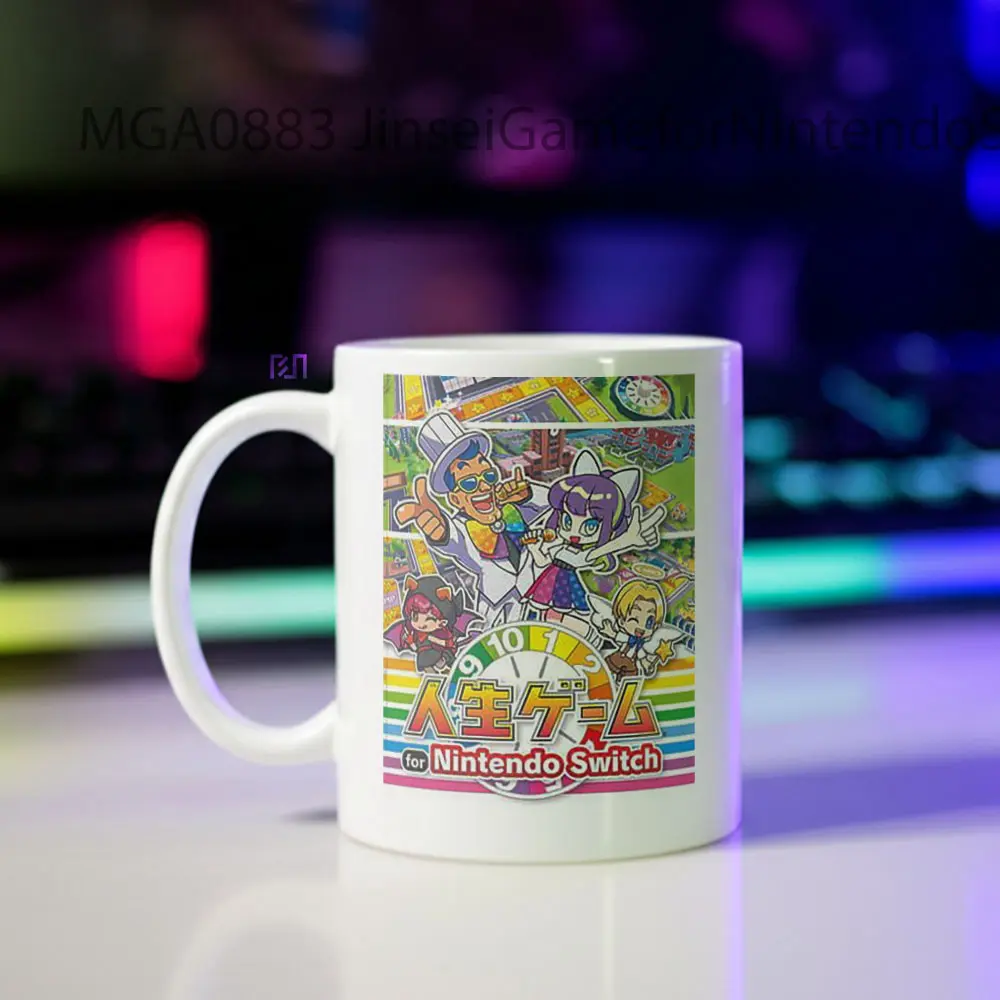 Jinsei Game for Nintendo Switch Game Mug - Sudut 2