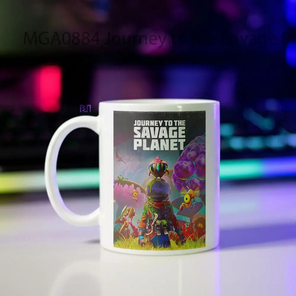 Journey to the Savage Planet Game Mug - Sudut 2