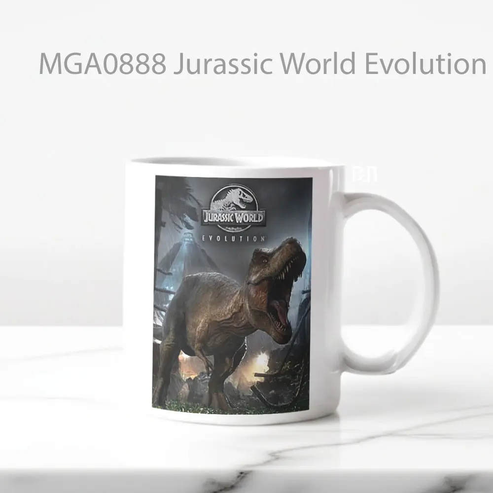 Jurassic World Evolution Game Mug