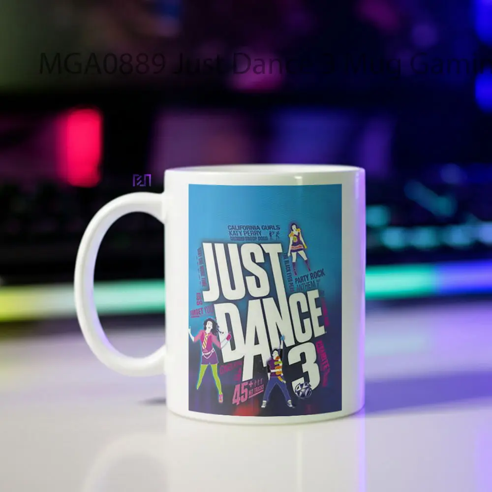 Just Dance 3 Game Mug - Sudut 2