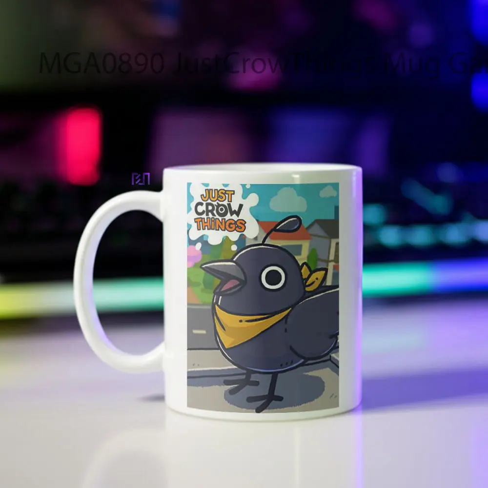 Just Crow Things Game Mug - Sudut 2