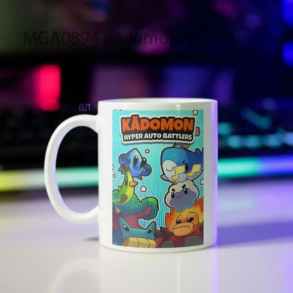 Kadomon Hyper Auto Battlers Game Mug - Sudut 2